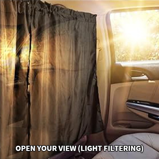 Ends Today: 70% OFF! Mood Car Partition Curtain