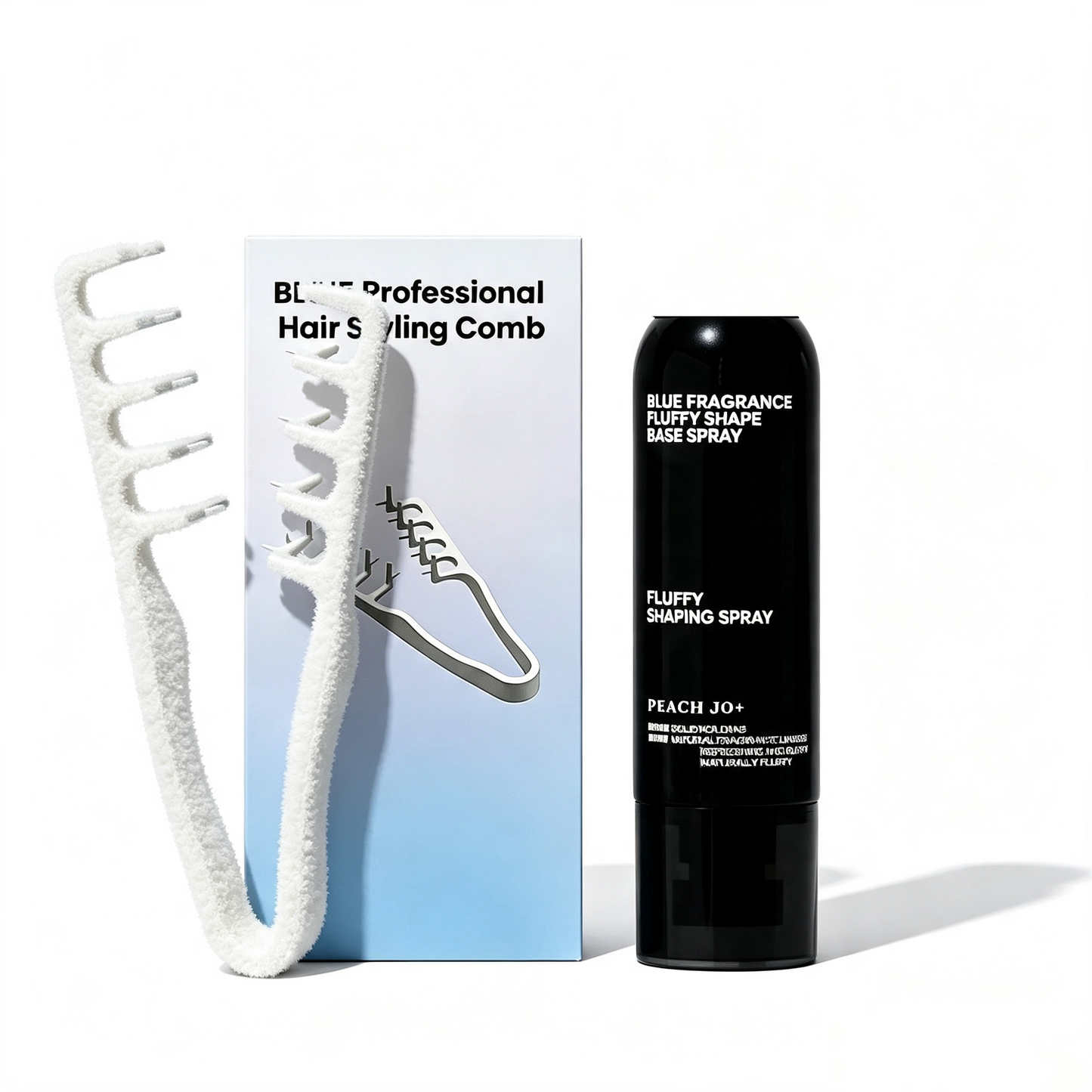 đâšHaarâVolumenâSpray mit Pfirsichduft, langanhaltend, gibt mehr FĂŒlle, leichtes StylingâSpray fĂŒr glattes, flaches Haar