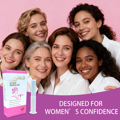 Tiworld® Relieve Dryness, Itch & Unpleasant Odor | Hormone‑Free Intimate Gel