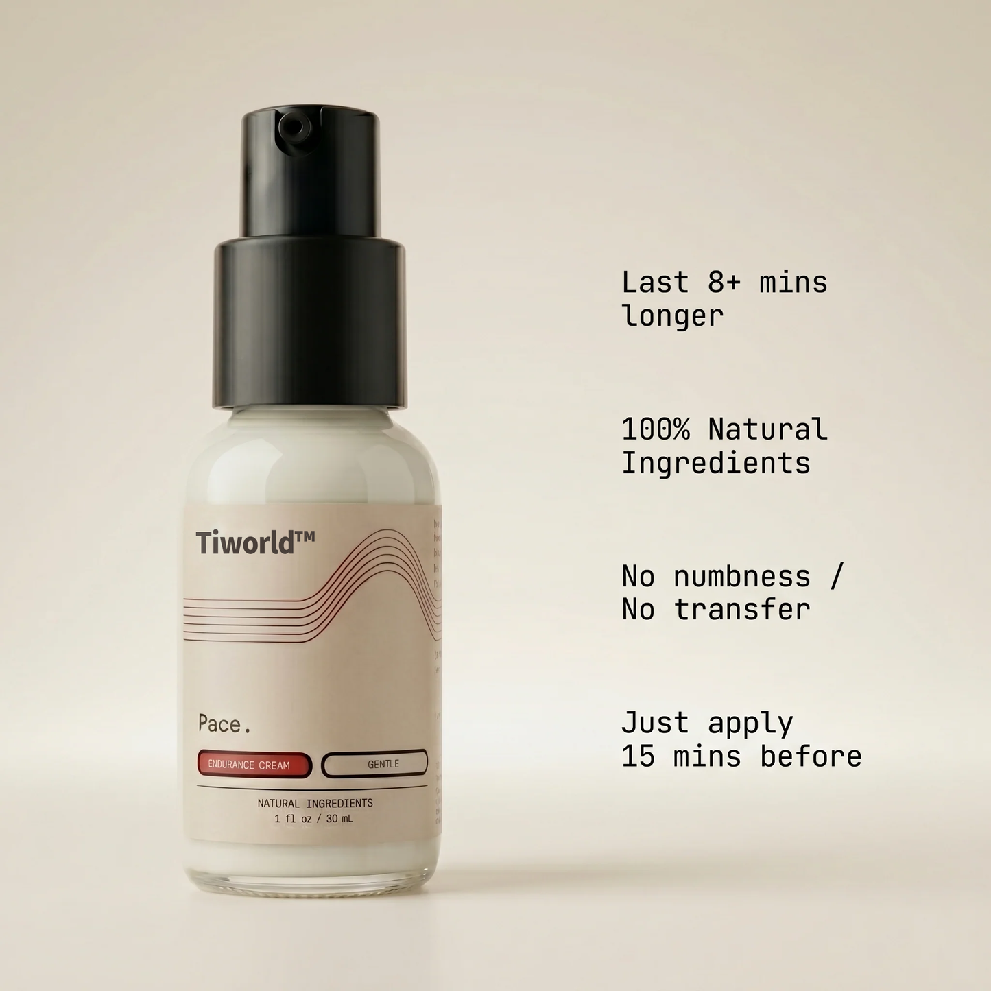 Tiworld™ Pace Last Longer yourself in bed