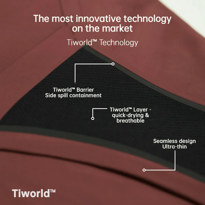 Meet Tiworld™: The Ultra-Thin Period Undies.