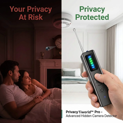 Tiworld™ Pro Military-Grade RF Signal Detector & Anti-Spy Camera Scanner — Professional GPS Tracker & Wireless Audio Bug Finder
