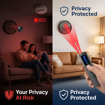 Tiworld™ Pro Military-Grade RF Signal Detector & Anti-Spy Camera Scanner — Professional GPS Tracker & Wireless Audio Bug Finder