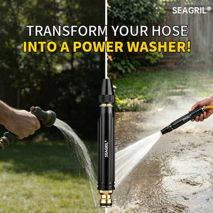 Portable Hydro Jet High Pressure Washer Wand for Standard Garden Hose