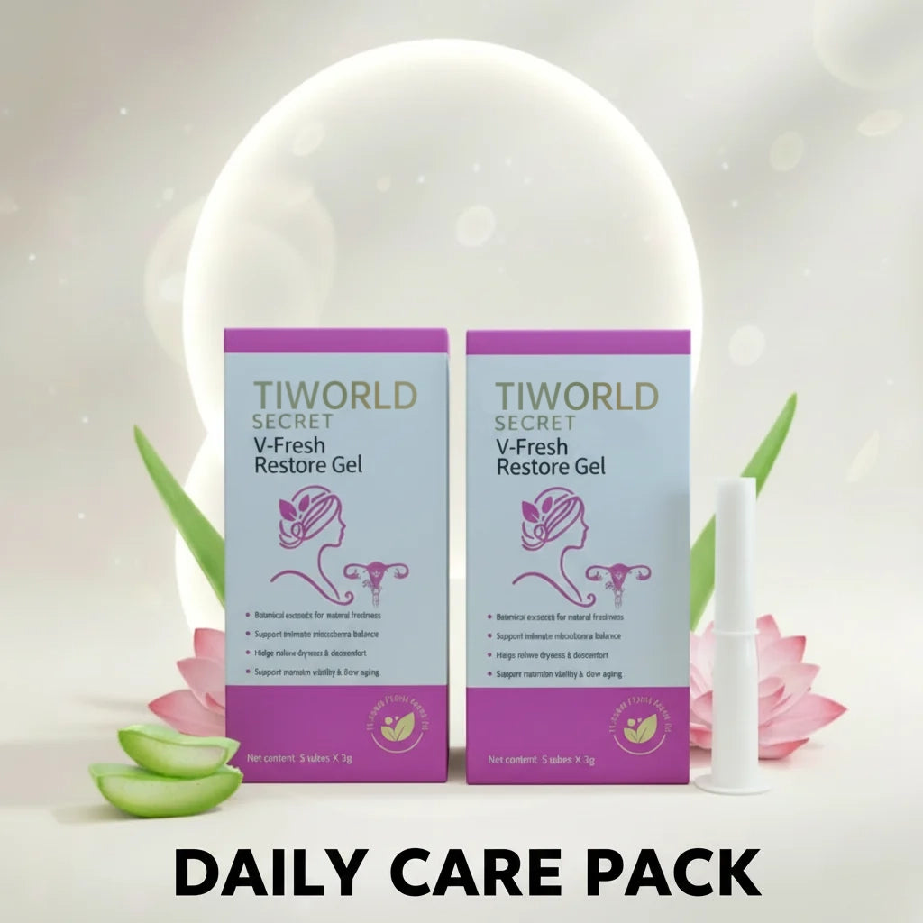 Tiworld® Relieve Dryness, Itch & Unpleasant Odor | Hormone‑Free Intimate Gel