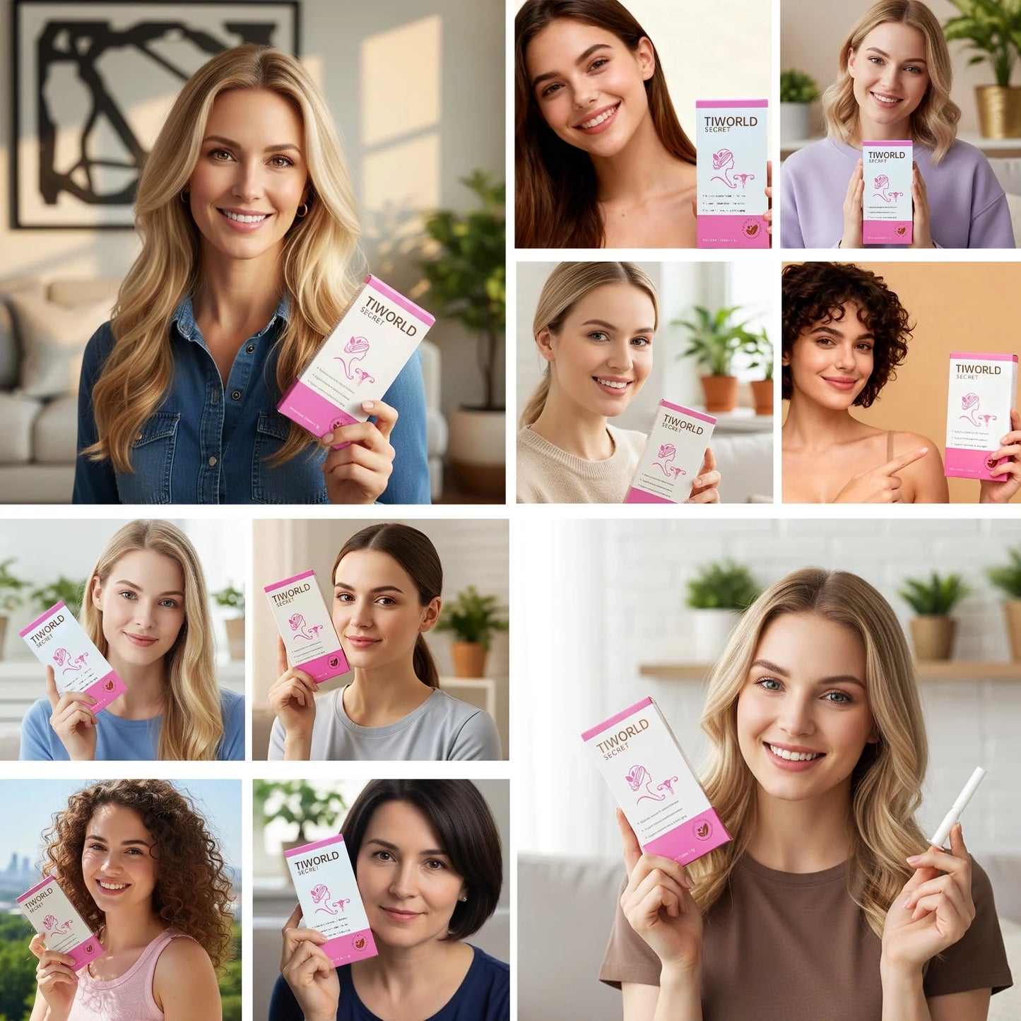 Tiworld® Relieve Dryness, Itch & Unpleasant Odor | Hormone‑Free Intimate Gel