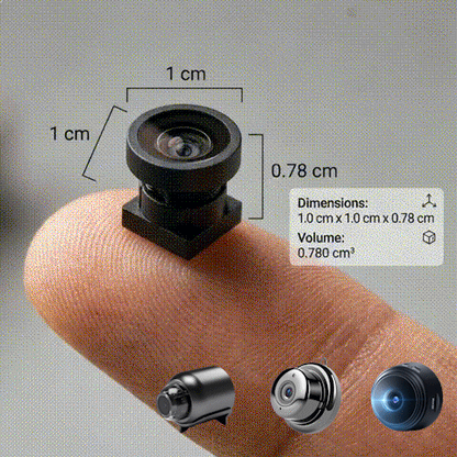 【Hidden camera HD night vision】No WIFI or electricity required💯Tiny and installs in 1 second ⚠️Remote real-time viewing