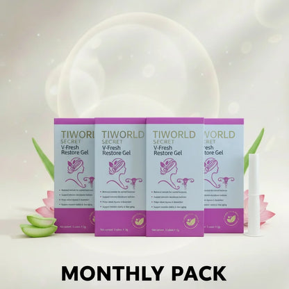 Tiworld® Relieve Dryness, Itch & Unpleasant Odor | Hormone‑Free Intimate Gel