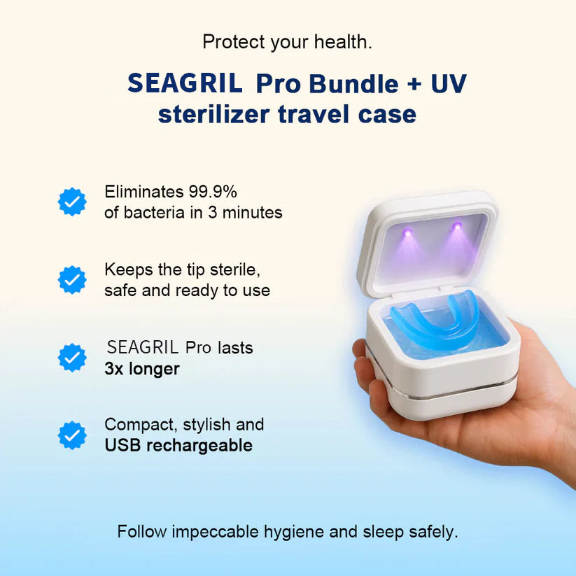 Ends Today: 70% OFF! SEAGRIL™Professional intelligent anti-snoring device