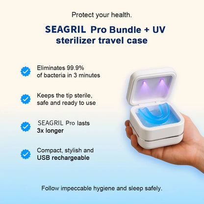 Ends Today: 70% OFF! SEAGRIL™Professional intelligent anti-snoring device