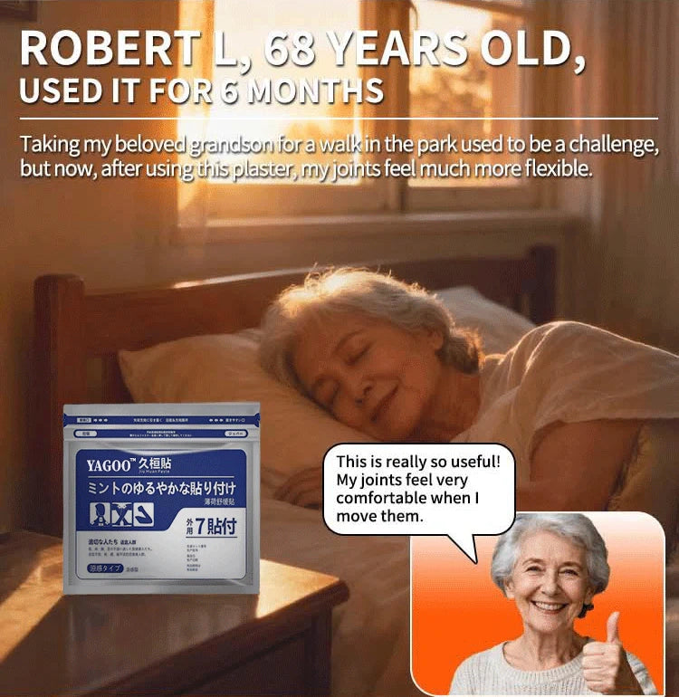 🔥Today's offer: 30% off!YAGOO™ Deep Penetrating Herbal Heat Patches | Natural Remedy for Arthritis, Stiff Muscles & Inflammation | Safe, Non-Drowsy Pain Management