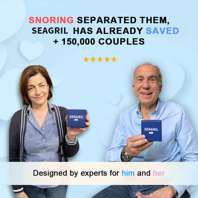 Ends Today: 70% OFF! SEAGRIL™Professional intelligent anti-snoring device