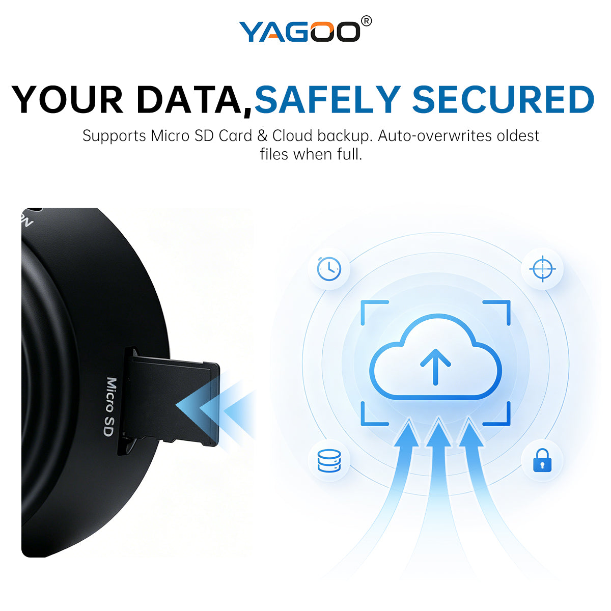 YAGOO™ Mini Wireless Home Cam: HD Night Vision & Alerts!