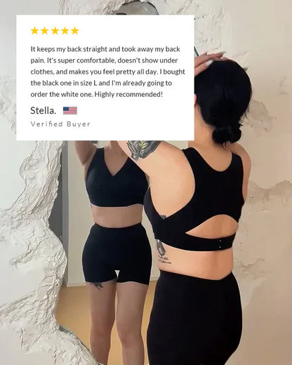 Last Day: Up to 50% Off Tiworld™ Front Closure Cross-Back Wireless Bra for Comfort & Support