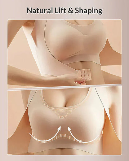 Last Day: Up to 50% Off Tiworld™ Front Closure Cross-Back Wireless Bra for Comfort & Support