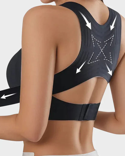 Last Day: Up to 50% Off Tiworld™ Front Closure Cross-Back Wireless Bra for Comfort & Support
