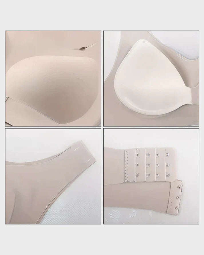 Last Day: Up to 50% Off Tiworld™ Front Closure Cross-Back Wireless Bra for Comfort & Support