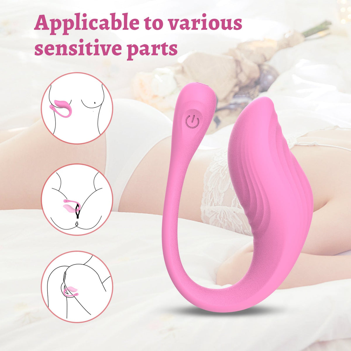 Wearable Vibrating Egg | APP & Wireless Remote Control | Discreet