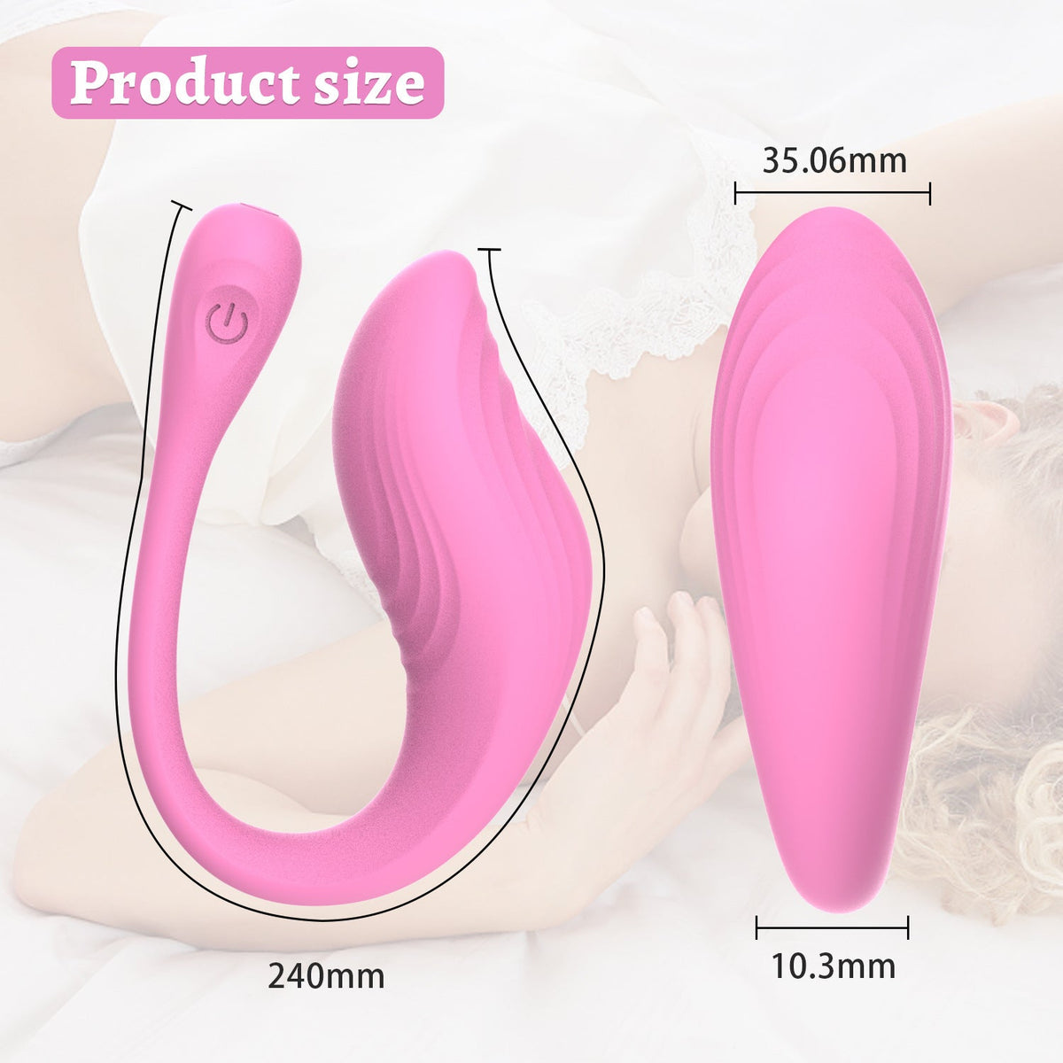 Wearable Vibrating Egg | APP & Wireless Remote Control | Discreet