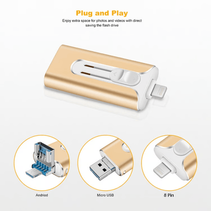 4-in-1 Memory Stick | Zorgt voor meer ruimte op je telefoon!