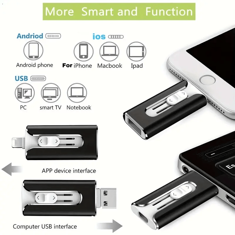 4-in-1 Memory Stick | Zorgt voor meer ruimte op je telefoon!