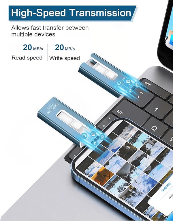 4-in-1 Memory Stick | Zorgt voor meer ruimte op je telefoon!