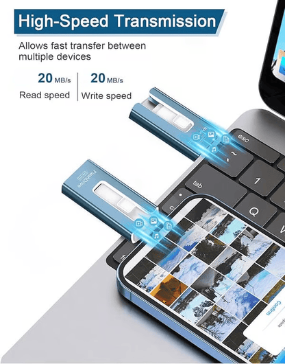 4-in-1 Memory Stick | Zorgt voor meer ruimte op je telefoon!