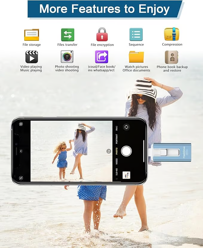 4-in-1 Memory Stick | Zorgt voor meer ruimte op je telefoon!